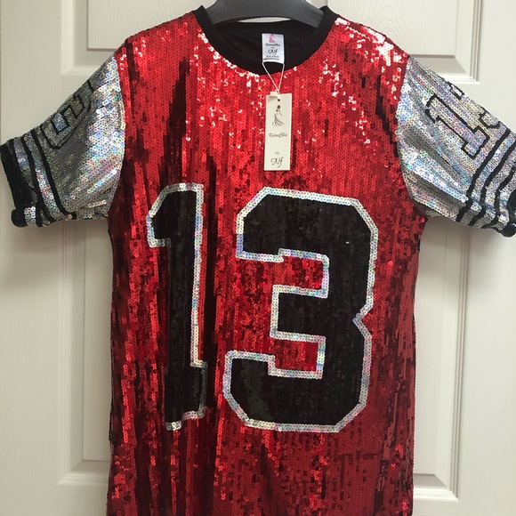 sequin 13 jersey